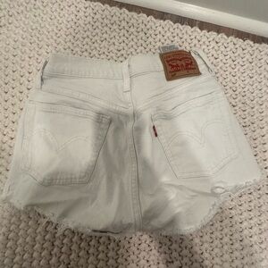 Levi 501 high rise shorts